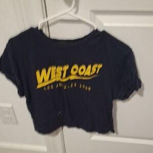 West Coast Los Angeles Crop Top